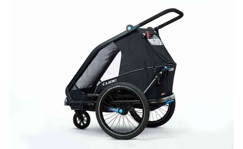 Cube Kinder Fahrradanhänger Double CMPT Cube Kinder Fahrradanhänger Double CMPT